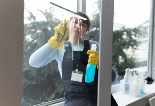 Nettoyage de vitres intérieures et extérieures à Mœurs-Verdey